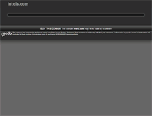 Tablet Screenshot of intels.com